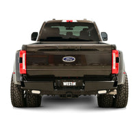 Westin 23-25 Ford F-250/350/450/550/600 HDX Bandit Rear Bumper - Black