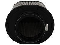 aFe Magnum FLOW Pro DRY S Air Filter 4in F (7-3/4x6-1/2)in B (5-3/4x3-3/4)in T x 7in H - Burkken Auto Parts