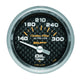 Autometer Carbon Fiber 52mm 140-300 Deg F Electronic Oil Temperature Gauge - Burkken Auto Parts