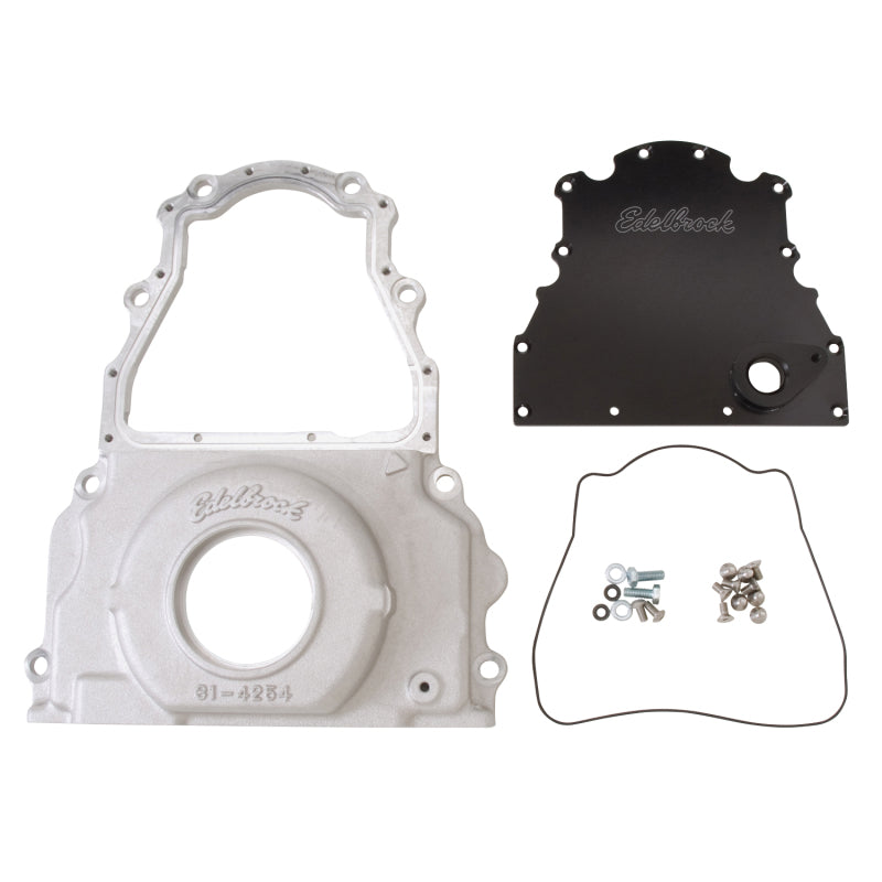 Edelbrock Timing Cover 2-Piece for GM Gen 4 Ls-Series - Burkken Auto Parts