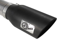 aFe MACHForce XP Exhaust 5in DPF-Back SS 11-13 GM Diesel Trucks V8-6.6L (td) (LML) (Blk Tip) - Burkken Auto Parts