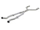 aFe Takeda 2.5in to 3in 304 SS Y-Pipe Exhaust System 16-18 Infiniti Q50/Q60 V6-3.0L (tt) - Burkken Auto Parts