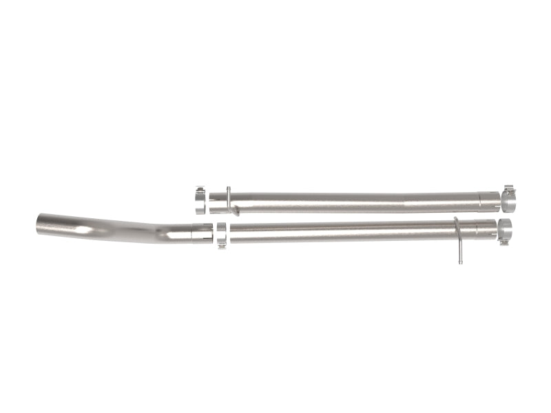 aFe Vulcan Series 3in 304 Stainless Steel Muffler Delete Pipe 2021 Ram 1500 TRX V8-6.2L (sc) - Burkken Auto Parts