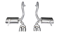 Corsa 1997-2004 Chevrolet Corvette C5 Z06 5.7L V8 Polished Xtreme Axle-Back Exhaust - Burkken Auto Parts