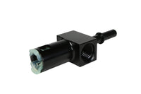 Aeromotive 5/16in Quick Connect with AN-06 port and 1/8in gauge port - Burkken Auto Parts