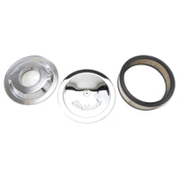 Edelbrock Air Cleaner Pro-Flo Series Round Steel Top Paper Element 14In Dia X 3 75In Dropped Base - Burkken Auto Parts