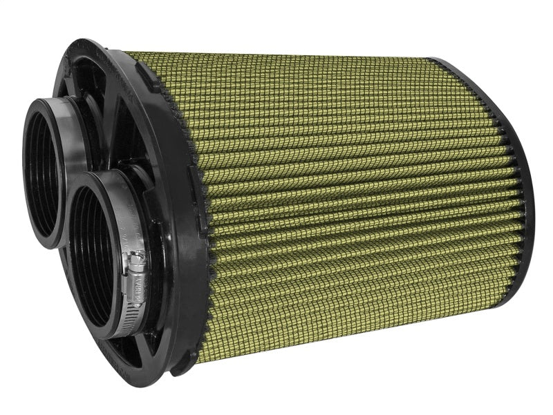 aFe Momentum Intake Rep Air Filter w/PG7 Media-3in F (Dual) x (8.25x6.25)in B x (7.25x5)in T x 9in H - Burkken Auto Parts