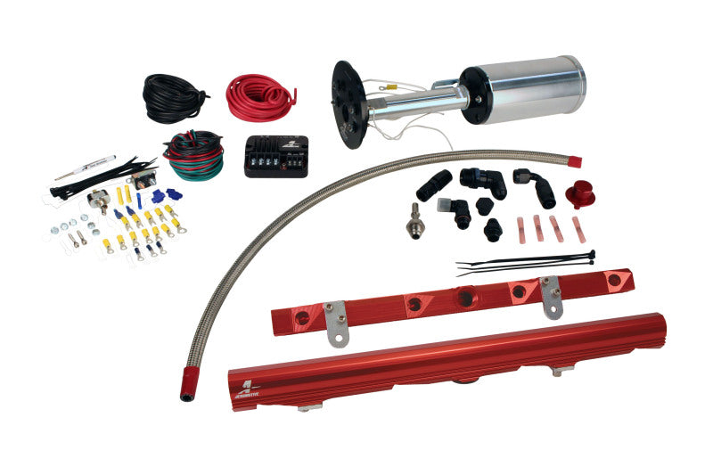 Aeromotive C6 Corvette Fuel System - Eliminator/LS2 Rails/PSC/Fittings - Burkken Auto Parts