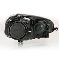 ANZO 2006-2009 Volkswagen Us Rabbit Crystal Headlight Black (Halogen Only) - Burkken Auto Parts