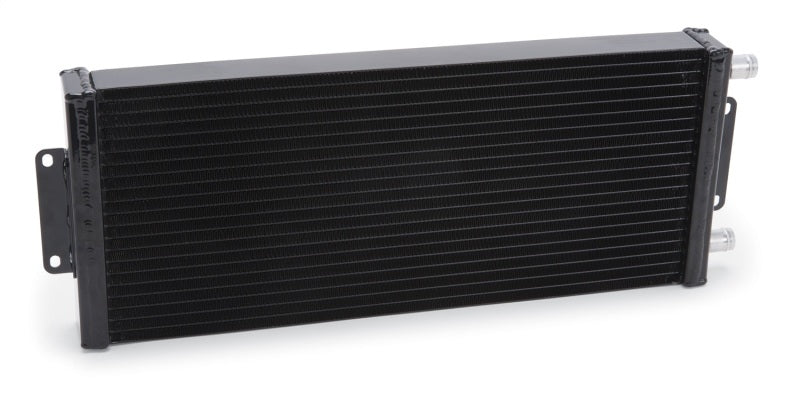 Edelbrock Heat Exchanger Dual Pass Single Row 20 500 Btu/Hr 20in x 8in x 2in Black - Burkken Auto Parts