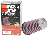 K&N Universal Clamp-On Air Filter 2-3/4in Flange 3-1/2in T 8-1/4in Height - Burkken Auto Parts