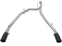 aFe MACHForce XP DPF-Back Exhaust 2.5in SS with Black Tips 2014 Dodge Ram 1500 V6 3.0L EcoDiesel - Burkken Auto Parts