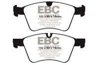 EBC 08-10 Mercedes-Benz GL320 3.0 TD (373mm Front Rotors) Redstuff Front Brake Pads - Burkken Auto Parts