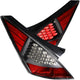 ANZO 2003-2005 Nissan 350Z LED Taillights Black - Burkken Auto Parts