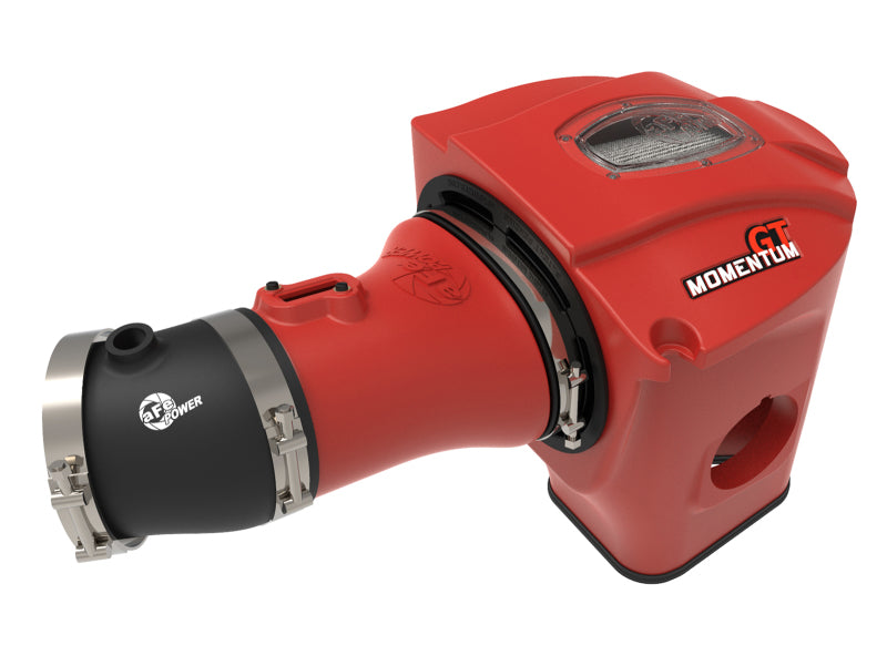 aFe Momentum GT Limited Edition Cold Air Intake 15-16 Dodge Challenger/Charger SRT Hellcat - Red - Burkken Auto Parts