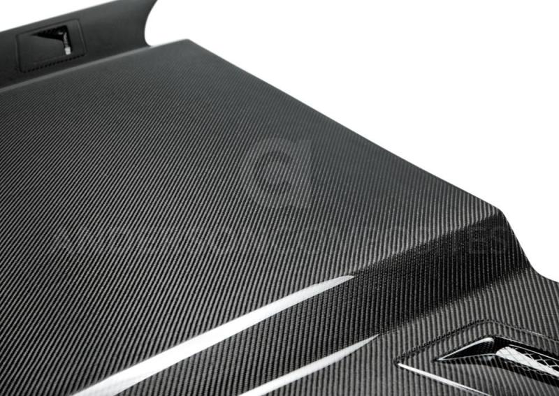 Anderson Composites 15-17 Ford Mustang (Excl. GT350/GT350R) Type-G Double Sided Hood - Burkken Auto Parts