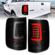ANZO 2004-2006 Ford F-150 LED Tail Lights w/ Light Bar Black Housing Smoke Lens - Burkken Auto Parts