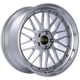 BBS LM 20x10 5x120 ET20 Diamond Silver Center Diamond Cut Lip Wheel -82mm PFS/Clip Required - Burkken Auto Parts