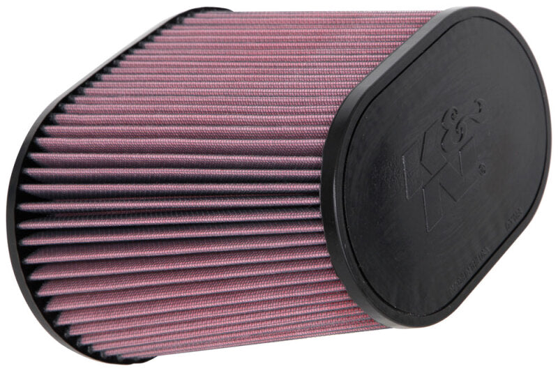 K&N Universal Rubber Filter 4in FLG 9IN x 5-3/4IN B / 7 x 4-1/2IN T / 7-1/2IN H - Burkken Auto Parts