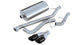 Corsa 1999-2006 GMC Sierra 4.8L V8 3in Cat-Back Single Side w Twin 4in Black Pro-Series Tips - Burkken Auto Parts