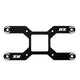 Nitrous Express Carb Plate Solenoid Bracket for 4150 (4 Solenoids) - Burkken Auto Parts