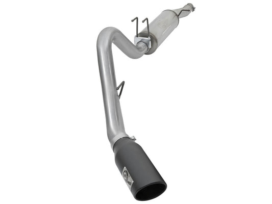 aFe MACHForce XP 4in Cat-Back SS-409 Exhaust w/ Black Tips 2017 Ford Super Duty F-250/F-350 V8-6.2L - Burkken Auto Parts