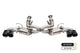 Corsa 20-25 Chevrolet Corvette C8 RWD 3in Valved Cat-Back w/AFM w/4.5in Carbon Fiber Black PVD Tips - Burkken Auto Parts