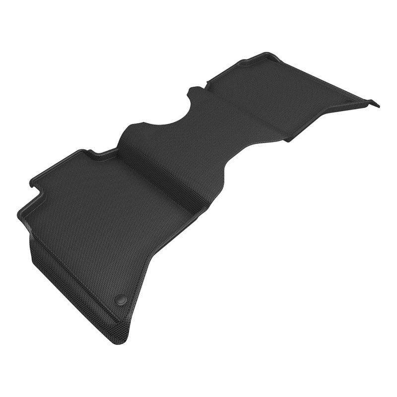 3D MAXpider 19-24 Dodge RAM 3500 Crew Cab Kagu 2nd Row Bench Seats Floormat - Black - Burkken Auto Parts