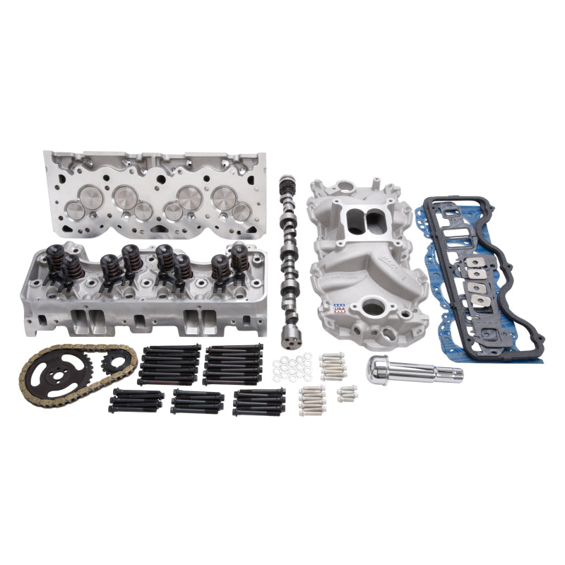 Edelbrock Power Package Top End Kit Performer RPM 348-409 BB Chevy W-Series V8 450+ Hp - Burkken Auto Parts