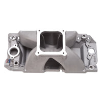 Edelbrock Manifold BBC Short Deck Super Victor 565 Conventional Rect Port Heads - Burkken Auto Parts
