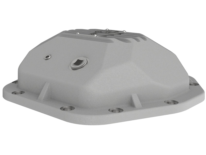 aFe 97-18 Jeep Wrangler TJ/JK Dana 44 Street Series Differential Cover w/ Machined Fins - Raw - Burkken Auto Parts