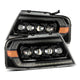 AlphaRex 04-08 Ford F-150 (No 2004 Heritage) NOVA-Series LED Proj HL Chrome w/Actv Light / Seq. Sig - Burkken Auto Parts