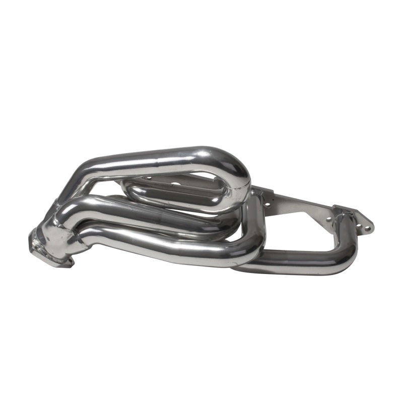 BBK 96-98 GM Truck SUV 5.0 5.7 Shorty Tuned Length Exhaust Headers - 1-5/8 Silver Ceramic - Burkken Auto Parts