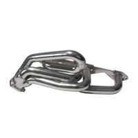 BBK 96-98 GM Truck SUV 5.0 5.7 Shorty Tuned Length Exhaust Headers - 1-5/8 Silver Ceramic - Burkken Auto Parts