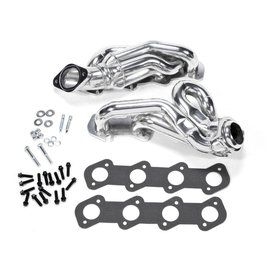 BBK 96-04 Mustang GT Shorty Tuned Length Exhaust Headers - 1-5/8 Silver Ceramic - Burkken Auto Parts