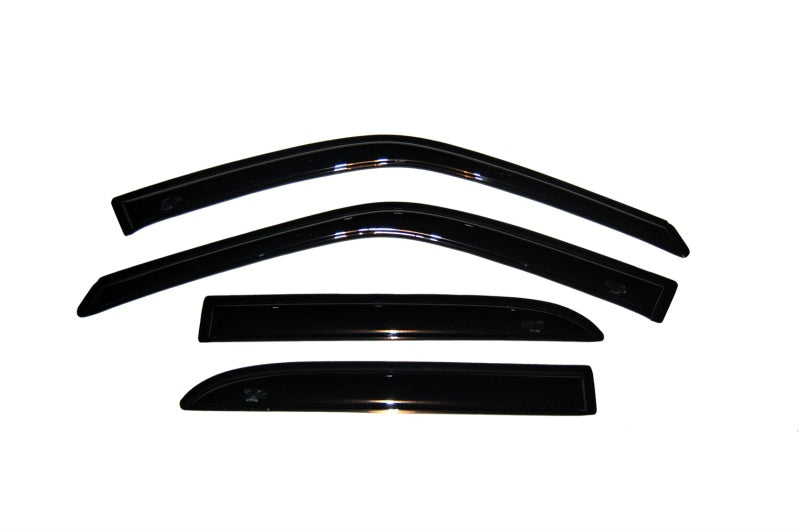 AVS 99-04 Chevy Tracker (4 Door) Ventvisor Outside Mount Window Deflectors 4pc - Smoke - Burkken Auto Parts
