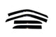 AVS 99-04 Chevy Tracker (4 Door) Ventvisor Outside Mount Window Deflectors 4pc - Smoke - Burkken Auto Parts