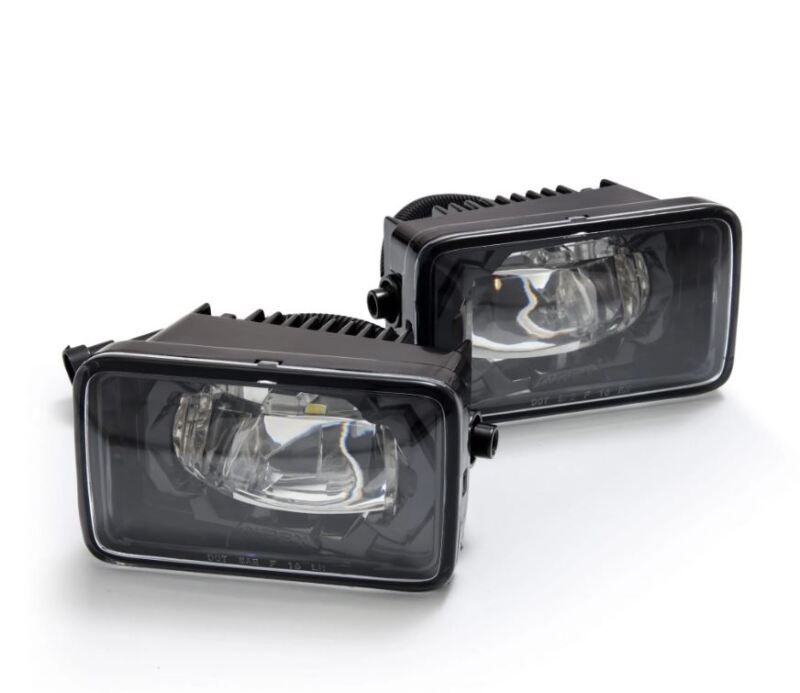 AlphaRex 15-20 Ford F150/17-22 Super Duty DoubleTap Dual Color LED Projector Fog Lights - Burkken Auto Parts