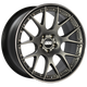 BBS CH-RII 21x10.5 5x120 ET35 Satin Platinum Center Black Lip SS Rim Prot Wheel -82mm PFS/Clip Req - Burkken Auto Parts