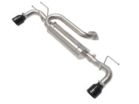 aFe 19-22 Mazda 3 L4 2.5L Takeda 3in to 2-1/2in 304 Stainless Steel Axle-Back Exhaust w/ Black Tip - Burkken Auto Parts