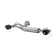Akrapovic 12-19 Fiat Abarth 500/595C/Turismo 1.4L (Excl US Models) Slip-On Line (SS) (Req. Tips) - Burkken Auto Parts