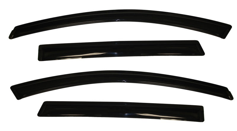 AVS 07-15 Mazda CX-9 Ventvisor Outside Mount Window Deflectors 4pc - Smoke - Burkken Auto Parts