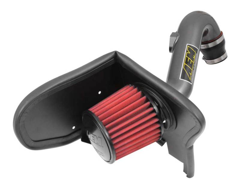 AEM 2011-2014 Chevrolet Cruze 1.4L - Cold Air Intake System - Gunmetal Gray - Burkken Auto Parts