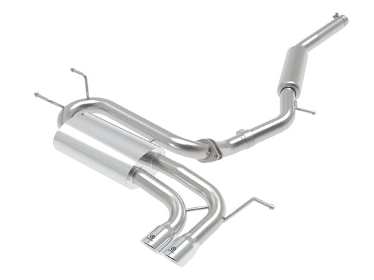 aFe Takeda 2-1/2in SS-304 Cat-Back Exhausts w/ Polished Tip 16-19 Mazda MX-5 Miata ND 2.0T - Burkken Auto Parts