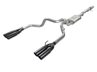aFe Vulcan Series 4-3in 304SS Exhaust Cat-Back w/ Blk Tips 2019 GM Silverado/Sierra 1500 V8-6.2L - Burkken Auto Parts