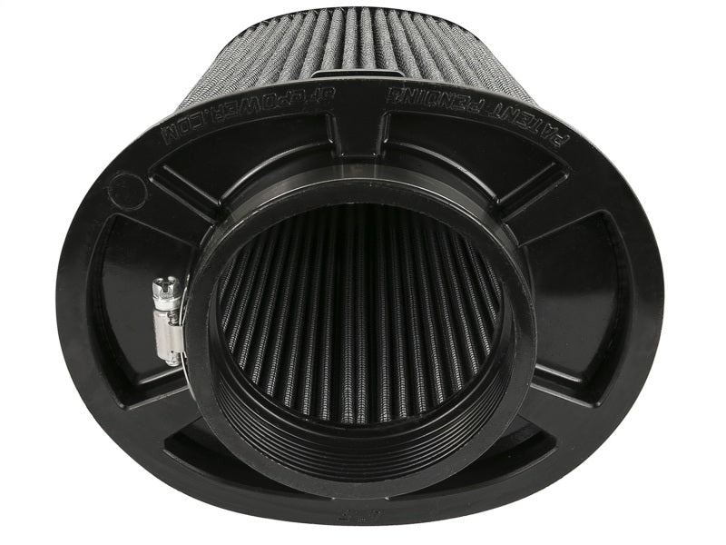 aFe Magnum FLOW Pro DRY S Universal Air Filter F-4in. / B-(8X6.5) MT2 / T-(5.25 X 3.75) / H-7.5in. - Burkken Auto Parts