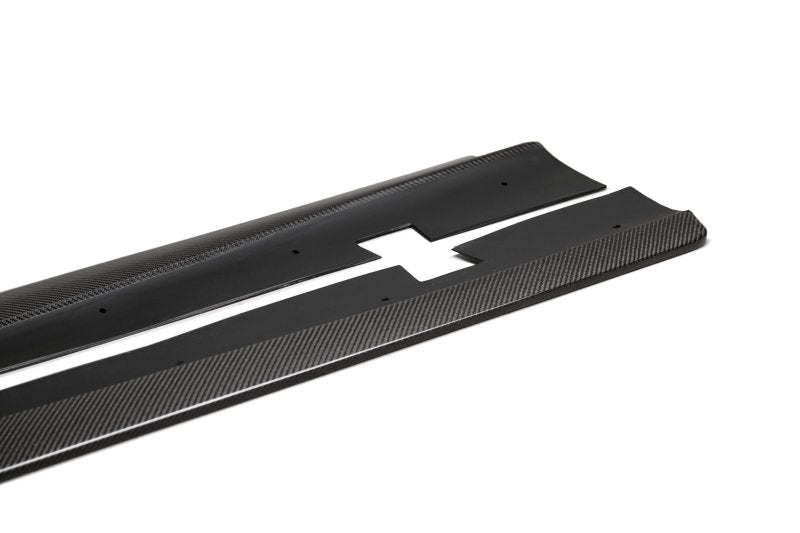 Anderson Composites 20-21 Dodge Charger Hellcat Type-MB Wide Body Rocker Panel Splitter - Burkken Auto Parts