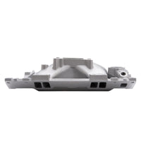 Edelbrock Manifold SBC Victor E-Tec EFI Satin - Burkken Auto Parts