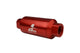 Aeromotive In-Line Filter - AN-10 size - 40 Micron SS Element - Red Anodize Finish - Burkken Auto Parts