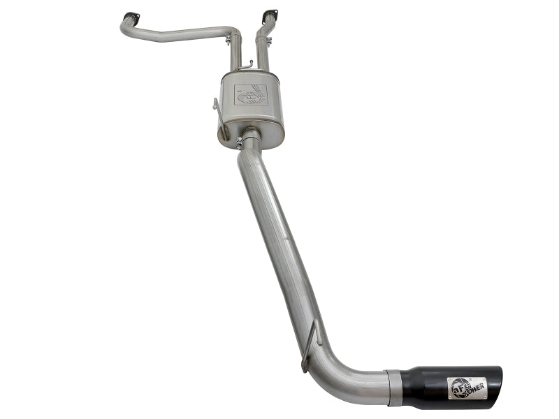 aFe MACHForce XP 2.5in Cat-Back Exhaust System w/ Black Tip Nissan Frontier 17-19 V8-5.6L - Burkken Auto Parts